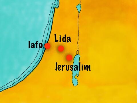 Tabita locuia în Iope, orăşelul de lângă mare (numit acum Jaffa), nu departe de Lida, unde se afla Petru. – Imagine 4