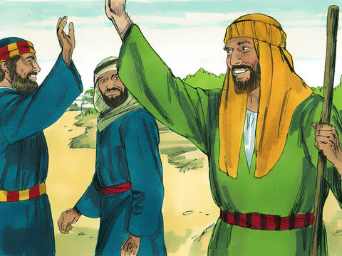 După ce au vorbit despre Isus în Samaria, Petru şi Ioan s-au întors în Ierusalim, predicând în satele samaritenilor de pe drum. – Imagine 11