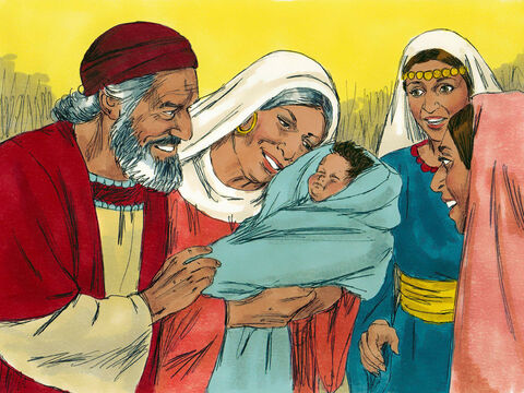 După scurt timp, Elisabeta, soţia lui, a rămas însărcinată.<br/>– Ce bun e Domnul! strigase ea. – Imagine 7
